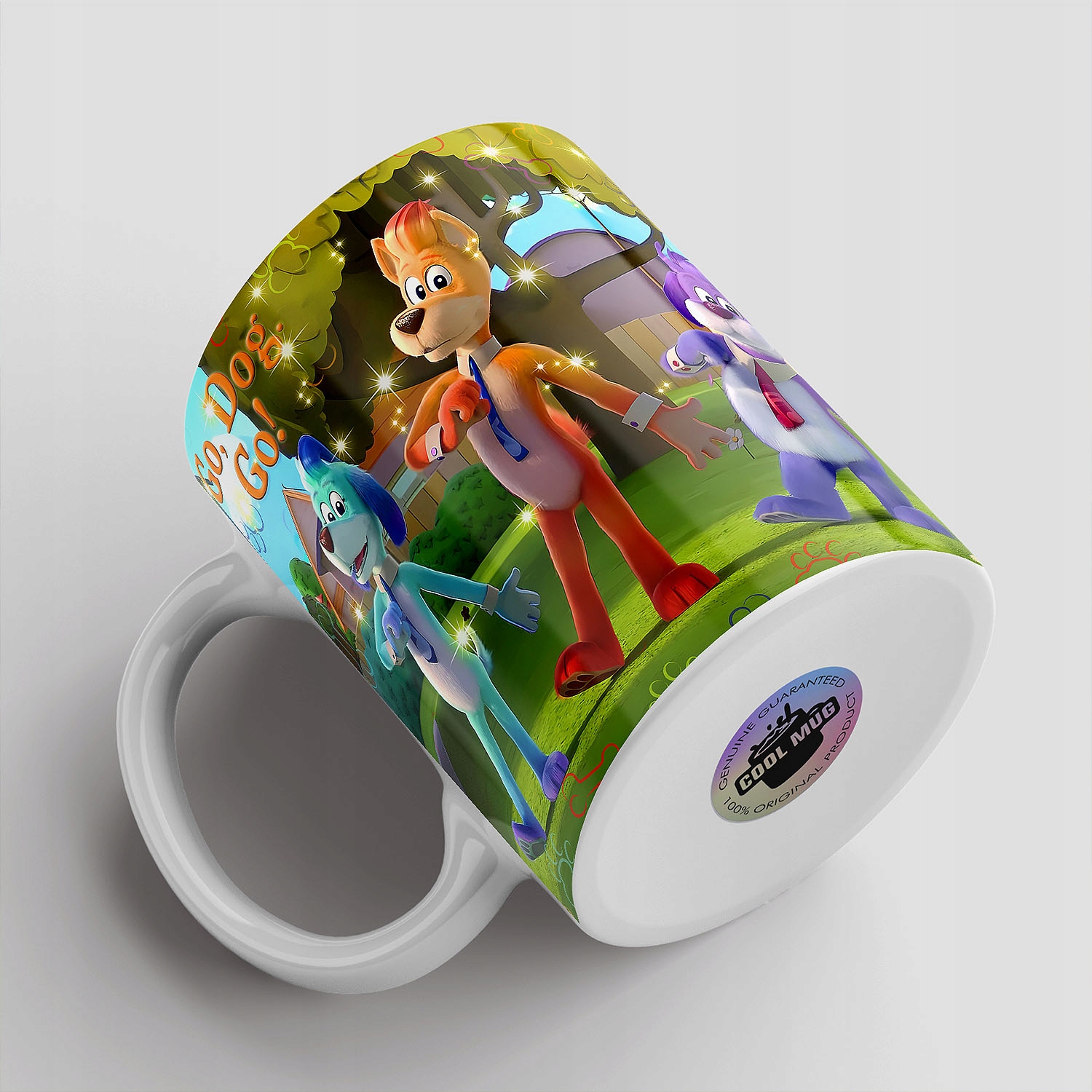 NAJLEPSZY KUBEK DLA DZIECI GAZU PIESKI GAZU GO DOG NA PREZENT SUPER JAKOŚĆ Pojemność 330 ml