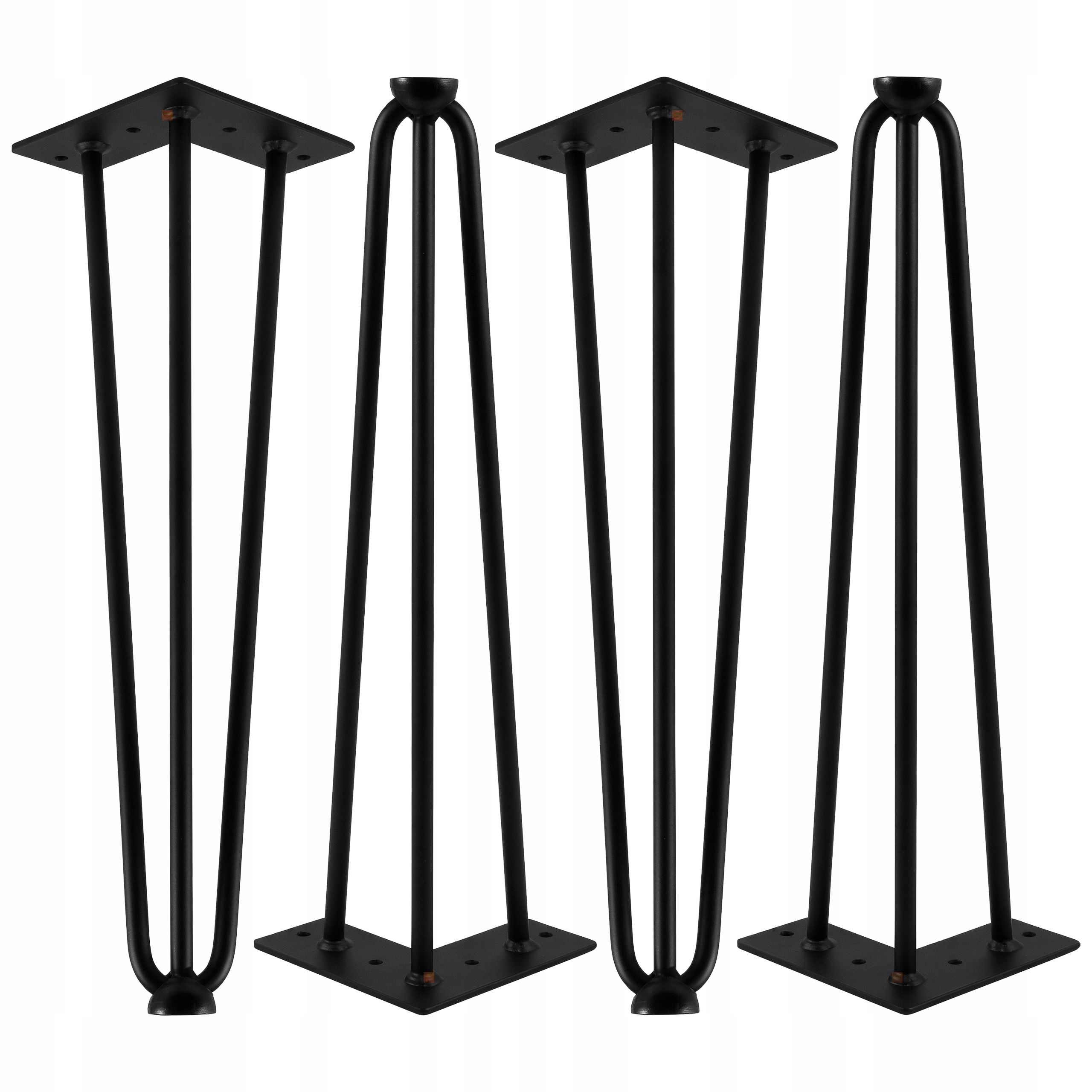 

Nogi metalowe hairpin stołu H-406 3 pręt fi10 4szt