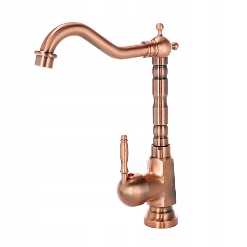 Kuchyňská stojánková baterie růžové zlato Copper 1