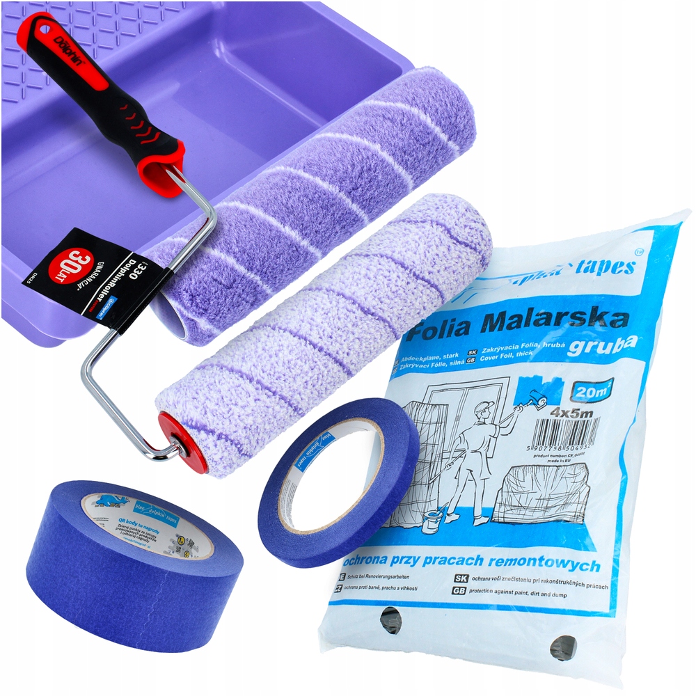 Malířská Sada na stěny Blue Dolphin řady 330