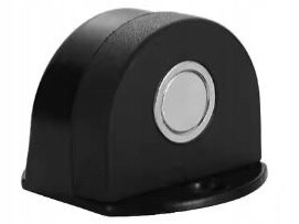 ODBOJNIK MAGNETYCZNY DO DRZWI ODBÓJ STOPER BLOKADA OGRANICZNIK CZARNY 1 szt