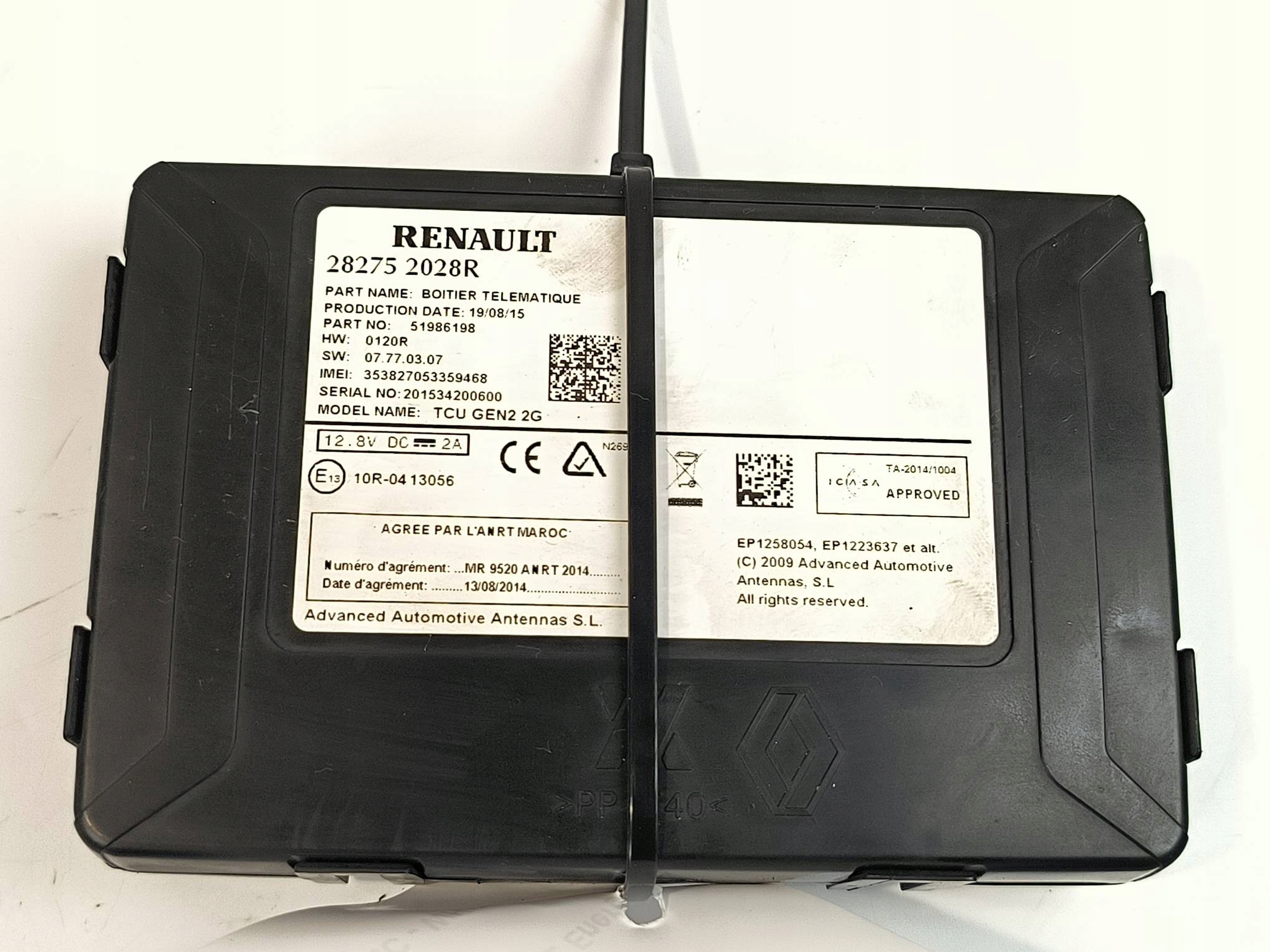 modulo 282752028R TCU RENAULT KADJAR e