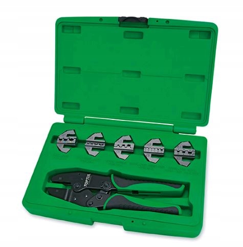 Kliešte Krimpovačka Konektorov 5 Matric Odizolovacie Kliešte Toptul GAAI0605