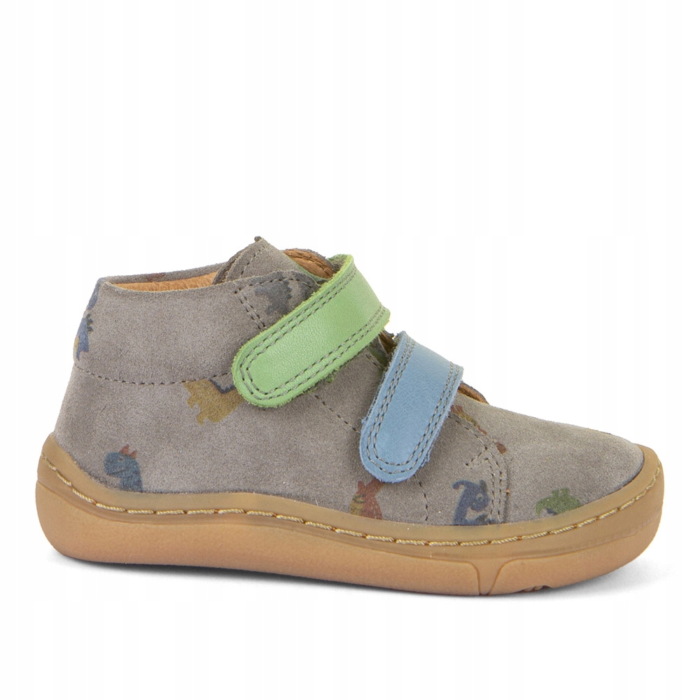 Trzewiki Barefoot Froddo G2130342-36 Grey na rzepy 24