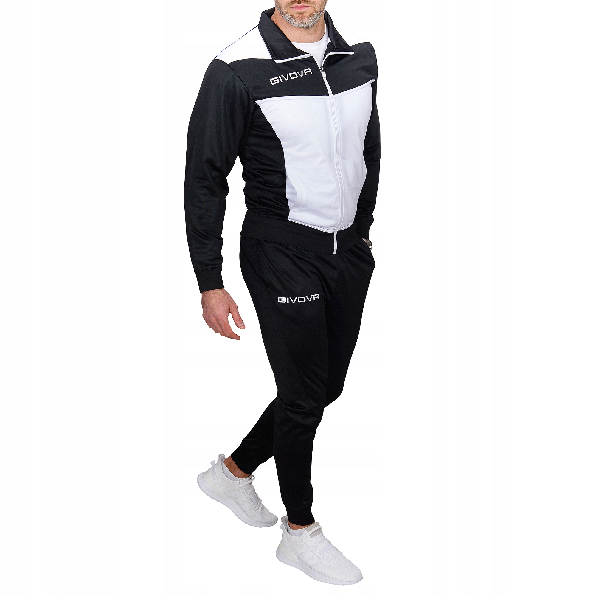 TR018-14 r. 3XL GIVOVA VISA MĘSKI KOMPLET DRESOWY Rodzaj spodni zwężana nogawka