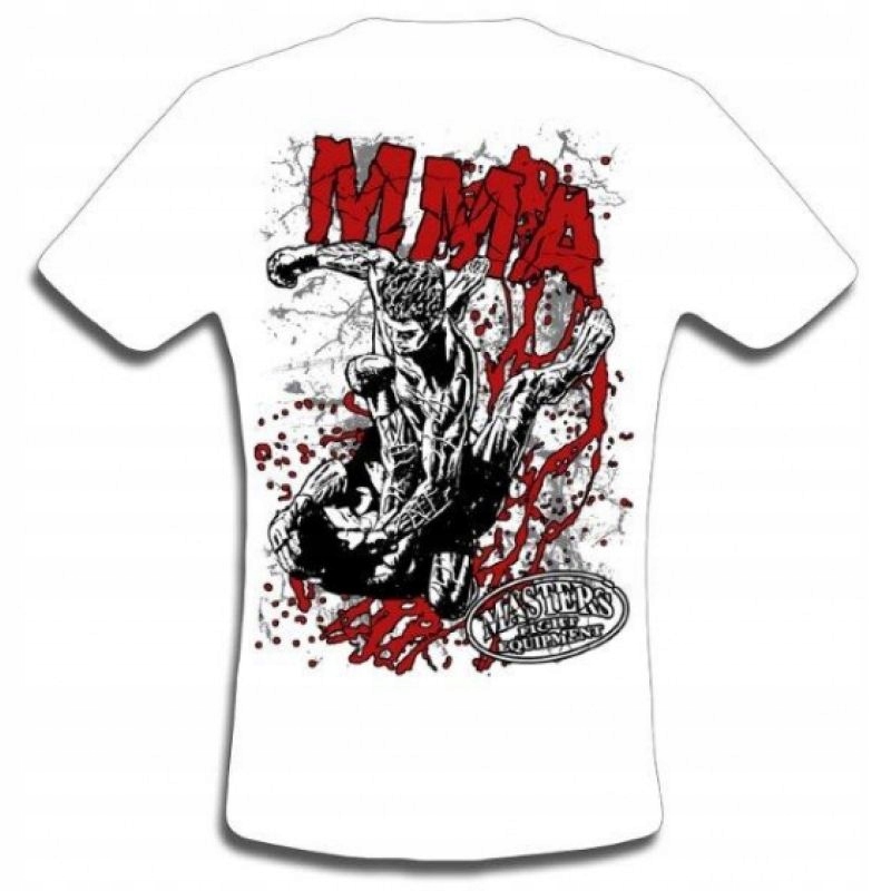 T-shirt MASTERS - TS-20 biały S