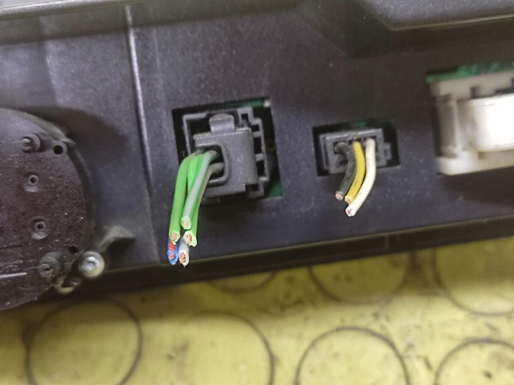 BMW E46 PANEL klími klimatizaci 64114126707