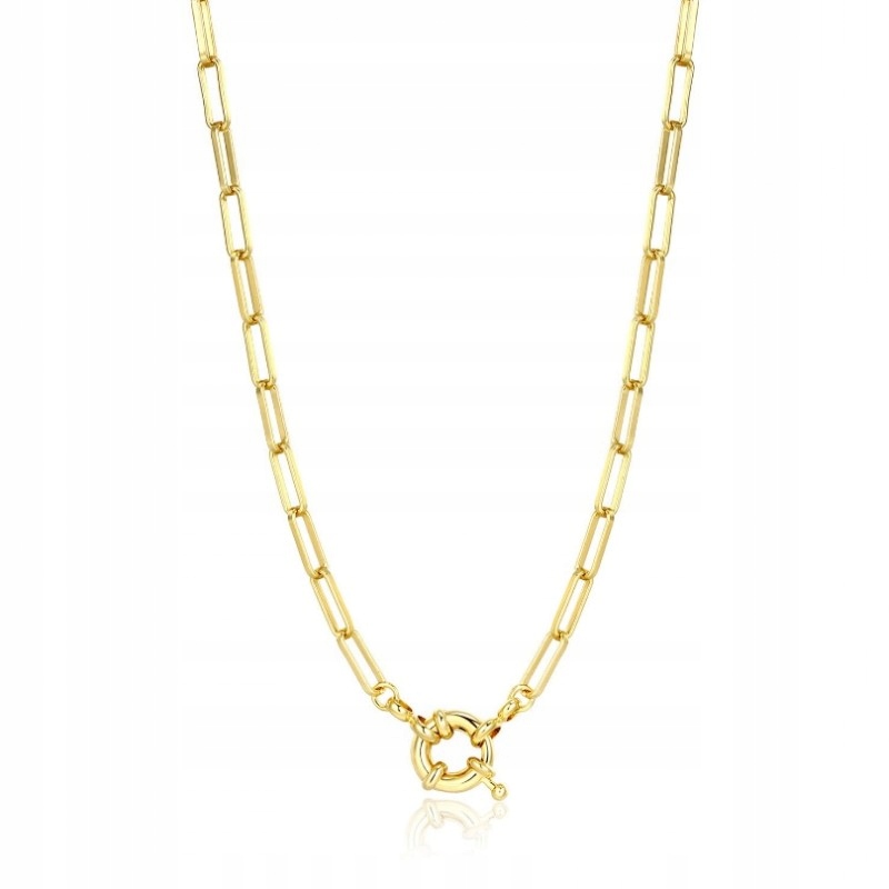 

Naszyjnik stal chirurgiczna pozłacana 14k gold Nst