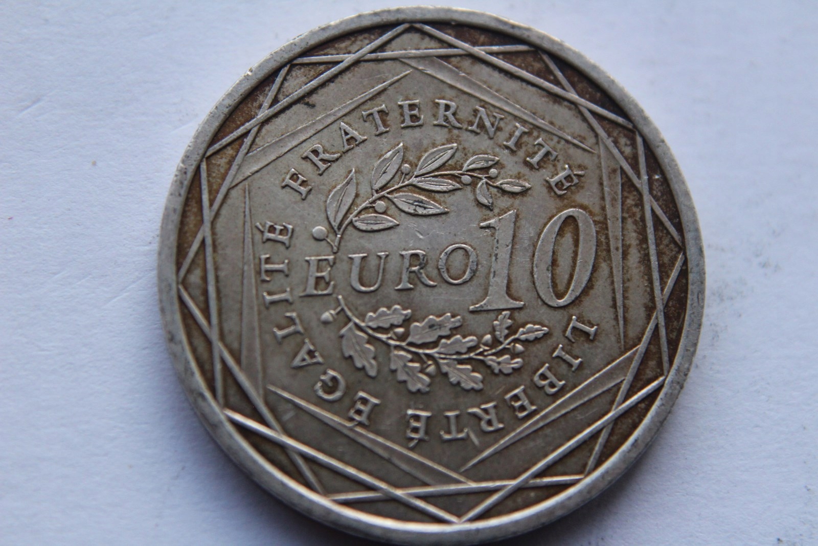 10 EURO 2009 R. FRANCJA SREBRO - E17