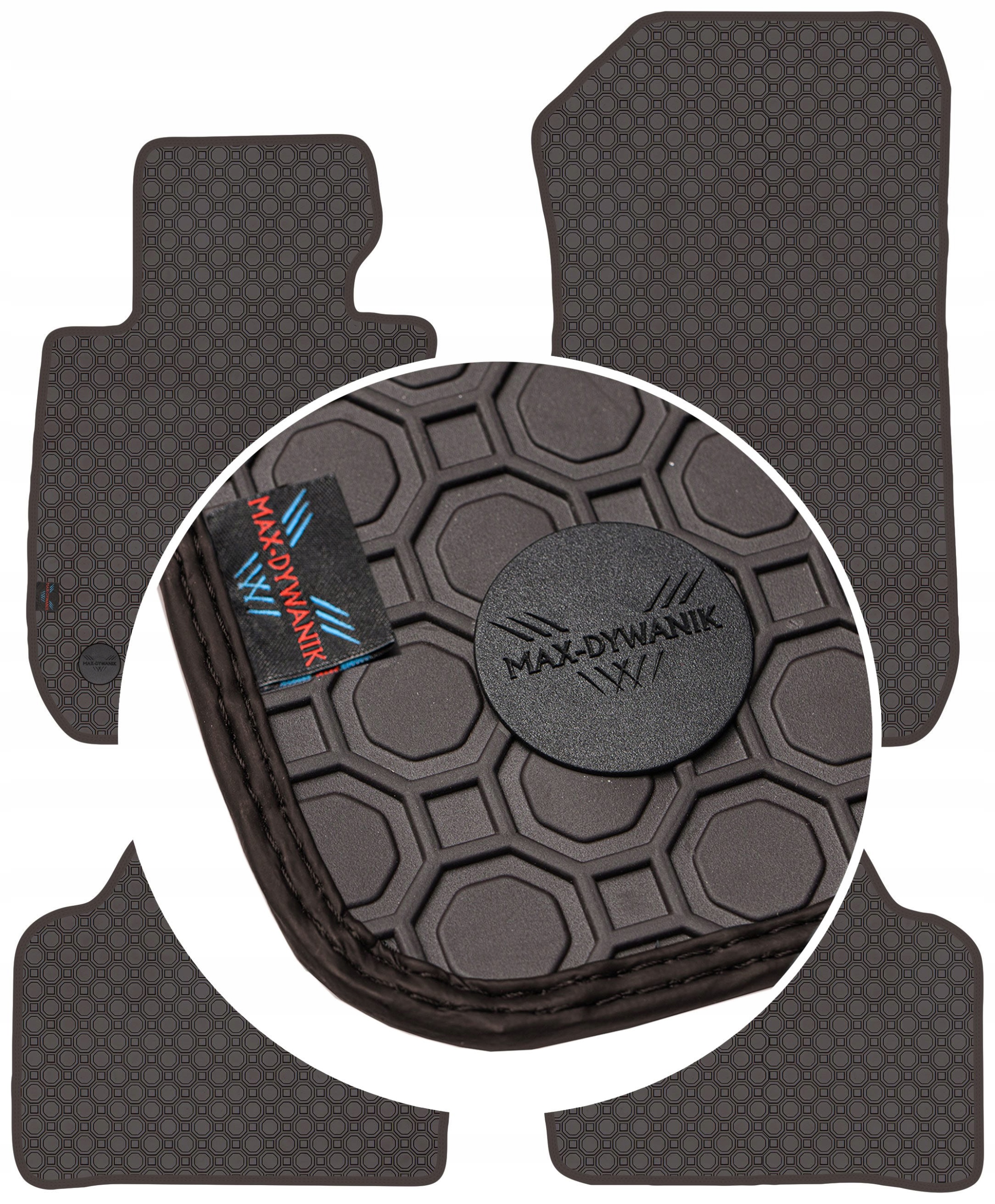 Bmw 3 E90 E91 2004-2011 Koberce Hnedé