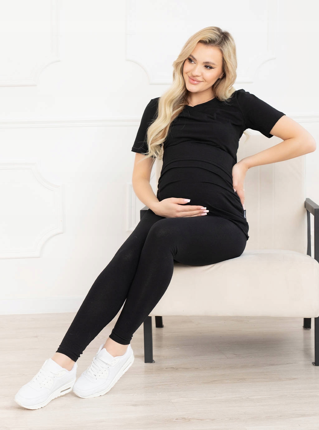 LEGGINSY CIĄŻOWE GETRY SPODNIE LEGINSY 6XL Rozmiar 6XL