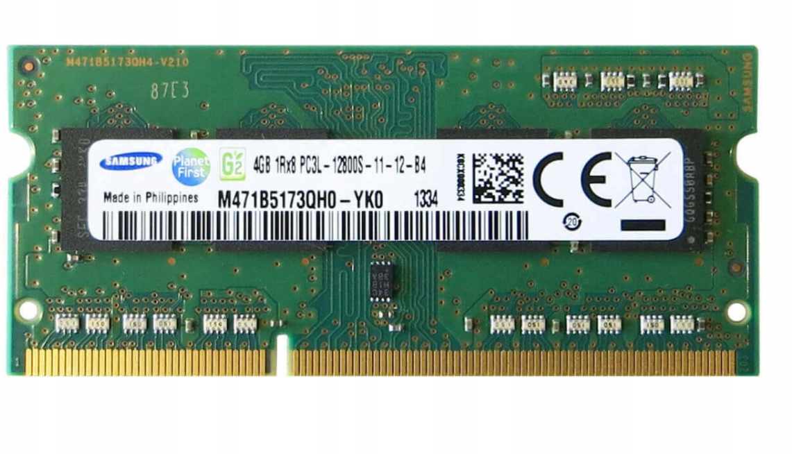 

Ram Samsung 4GB PC3L DDR3L So-dimm 12800S 1600MHz