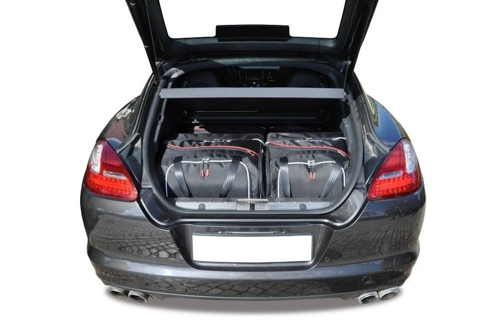 J&j Automotive Sada 4ks cestovných tašiek Aero pre Porsche Panamera 2010-2