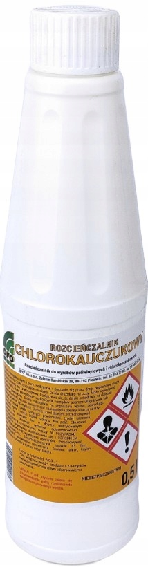 Rozcieńczalnik do farb emalii chlorokauczukowych Ofo 0,5l