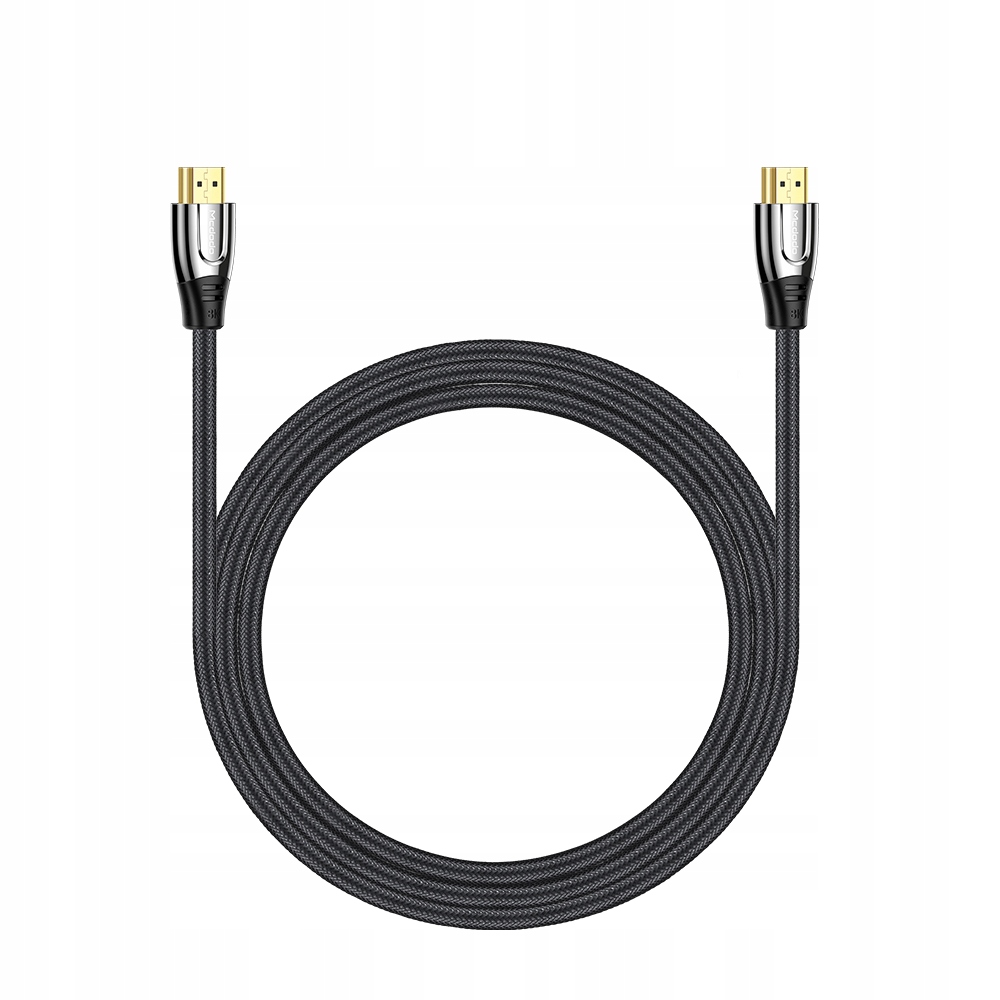 KABEL HDMI 2.1 PREMIUM ULTRA HIGH SPEED 8K 60HZ 2m Złącza HDMI - HDMI