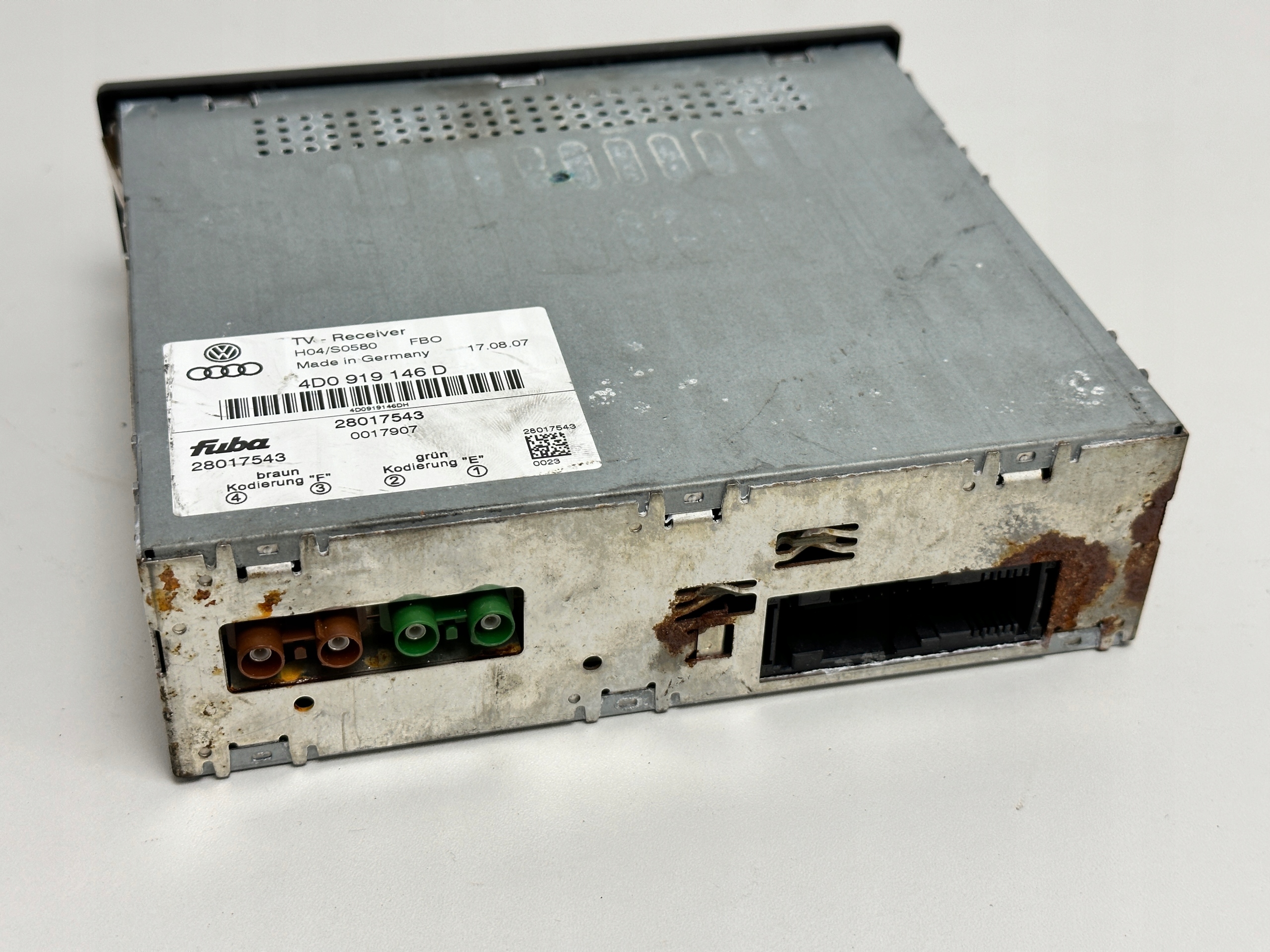 Tuner odbiornik TV Audi A3 A4 A6 C6 4D0919146D