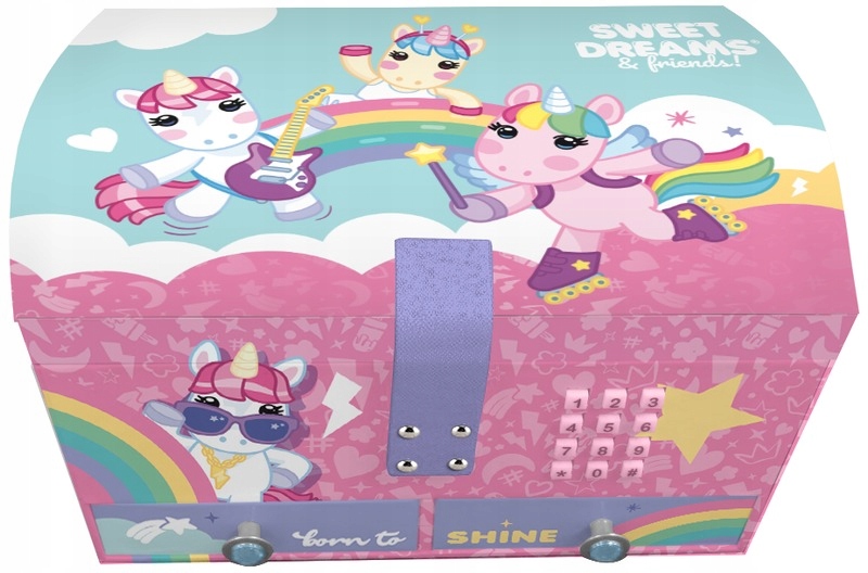 Pudełko na biżuterię, grajace Sweet Dreams (słodkich snów), Kids
