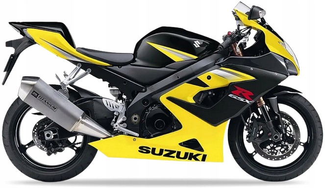 Samolepky Juula Pro Suzuki Gsx-r 1000 2005 Černá 019 Žlutá Perla Yec