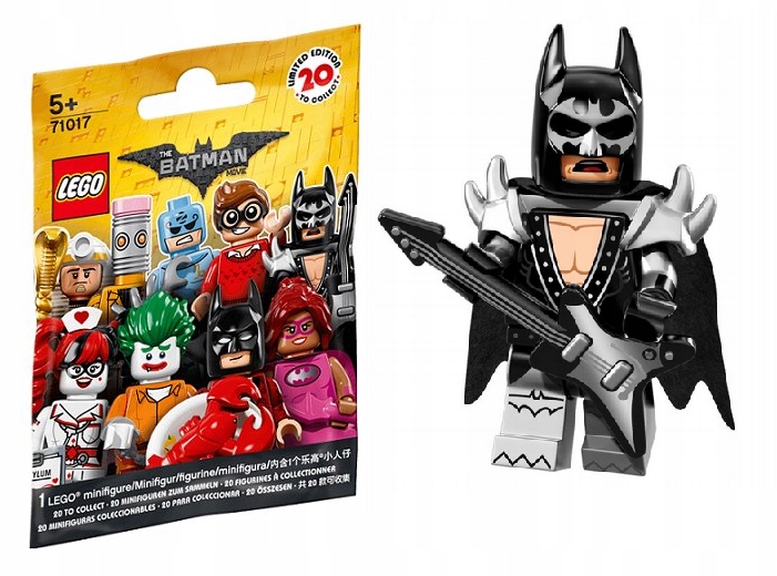 Lego 71017 Minifigurky Batmana – Batman Glam Metal – Č. 2