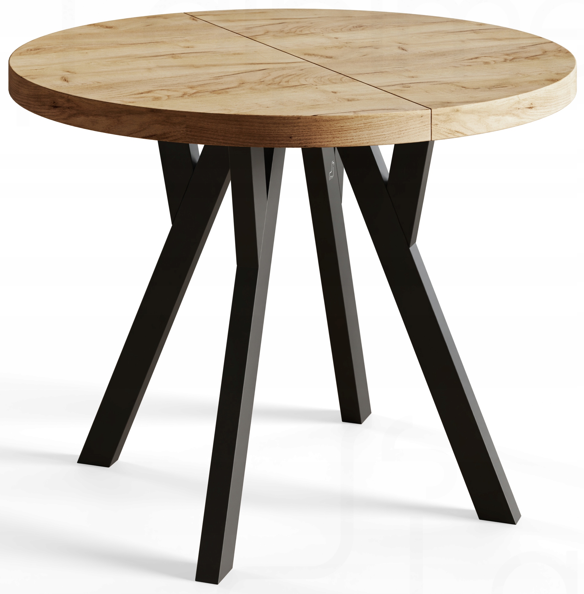 Rozkládací stůl Ovo 100/200 kulatý