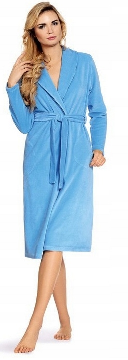 Župan De Lafense Velur Lydie 389 Modrý XL