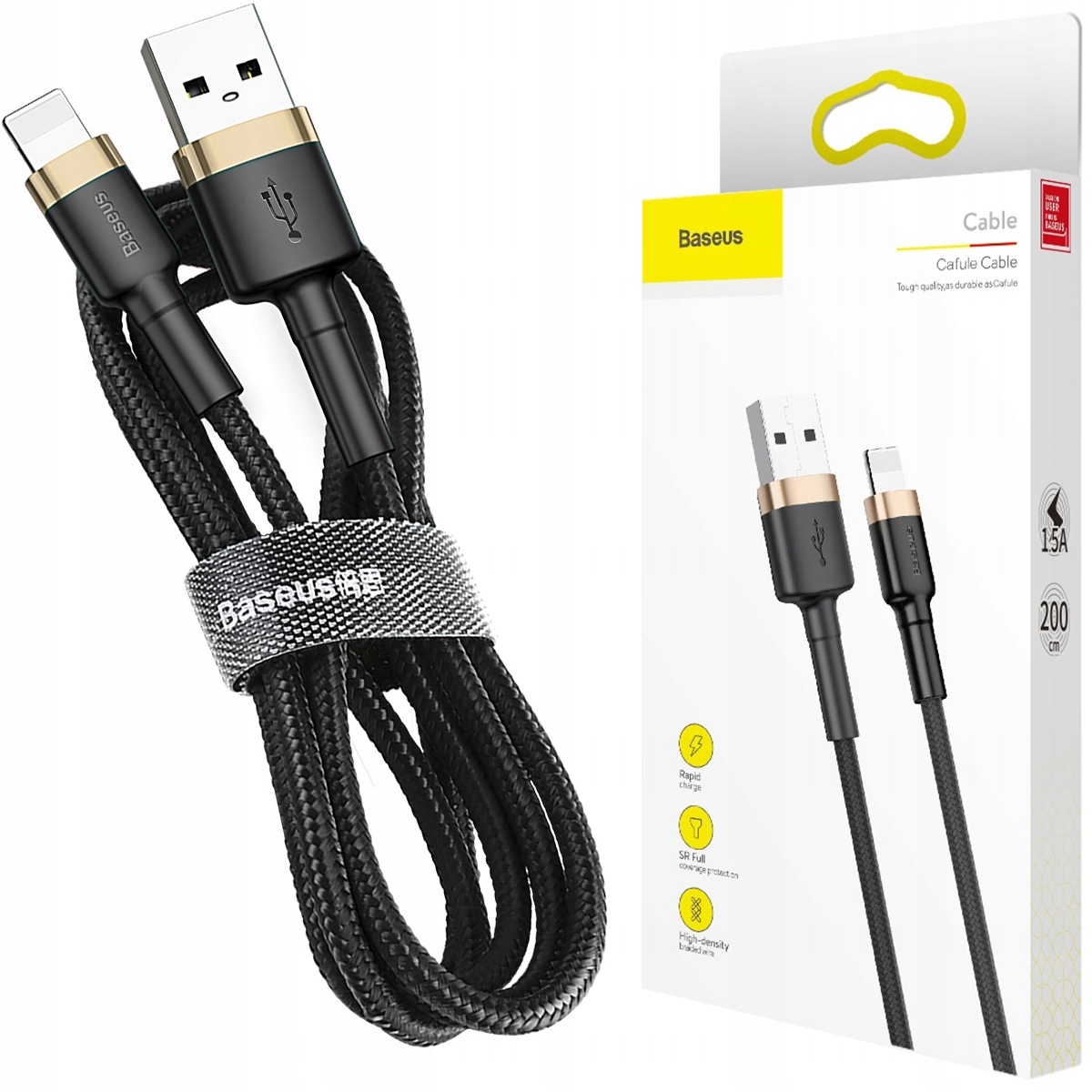 

Kabel iPhone Typ Usb Lightning Oplot 200cm