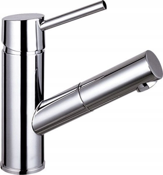 Paris stojanková umývadlová batéria s výsuvnou sprškou, chróm (1104-05) /sm