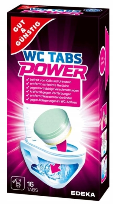

G&g Wc Tabs Power Środek do Czyszczenia Toalet