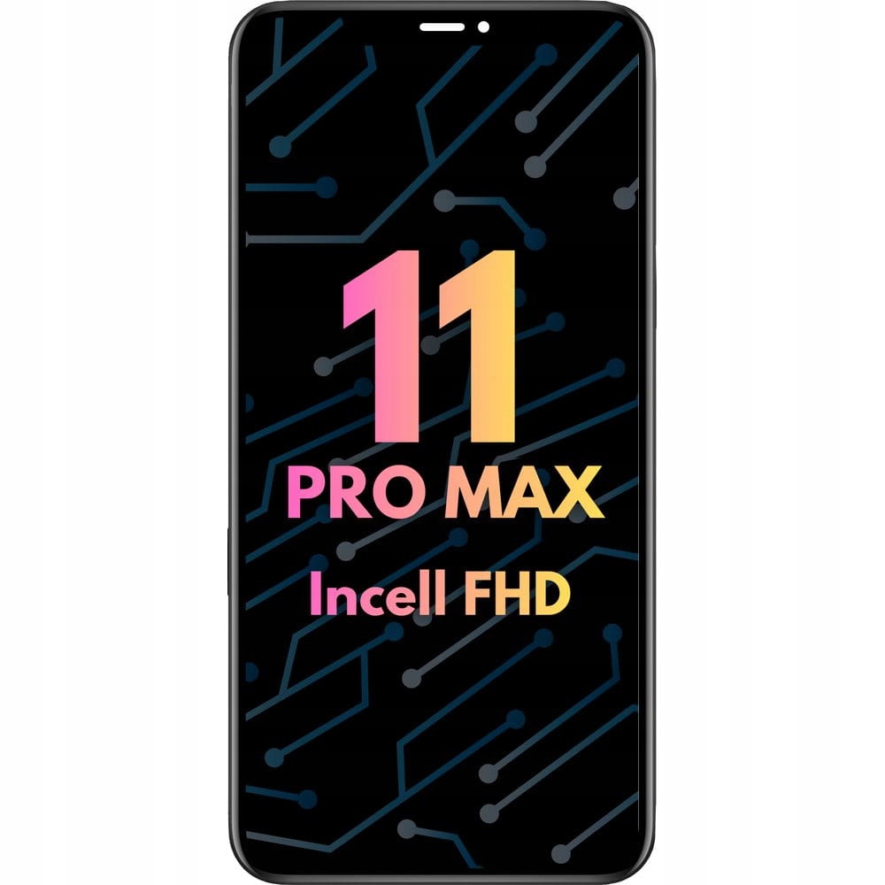 LCD displej pro iPhone 11 Pro Max náhrada Incell Fhd těsnění