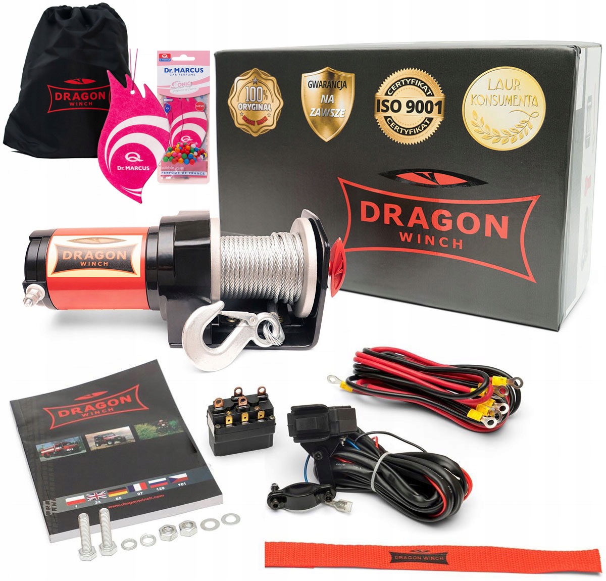 Elektrický Vytahovač Dragon Dwm 2000 St 12V quad pluh