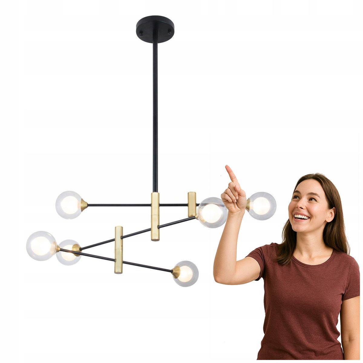 Závesná lampa Marino PND-9148-6 Italux