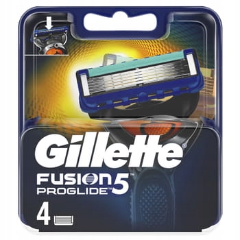 Vyměnitelné břity pro holicí strojek Gillette Fusion ProGlide 4 kusy
