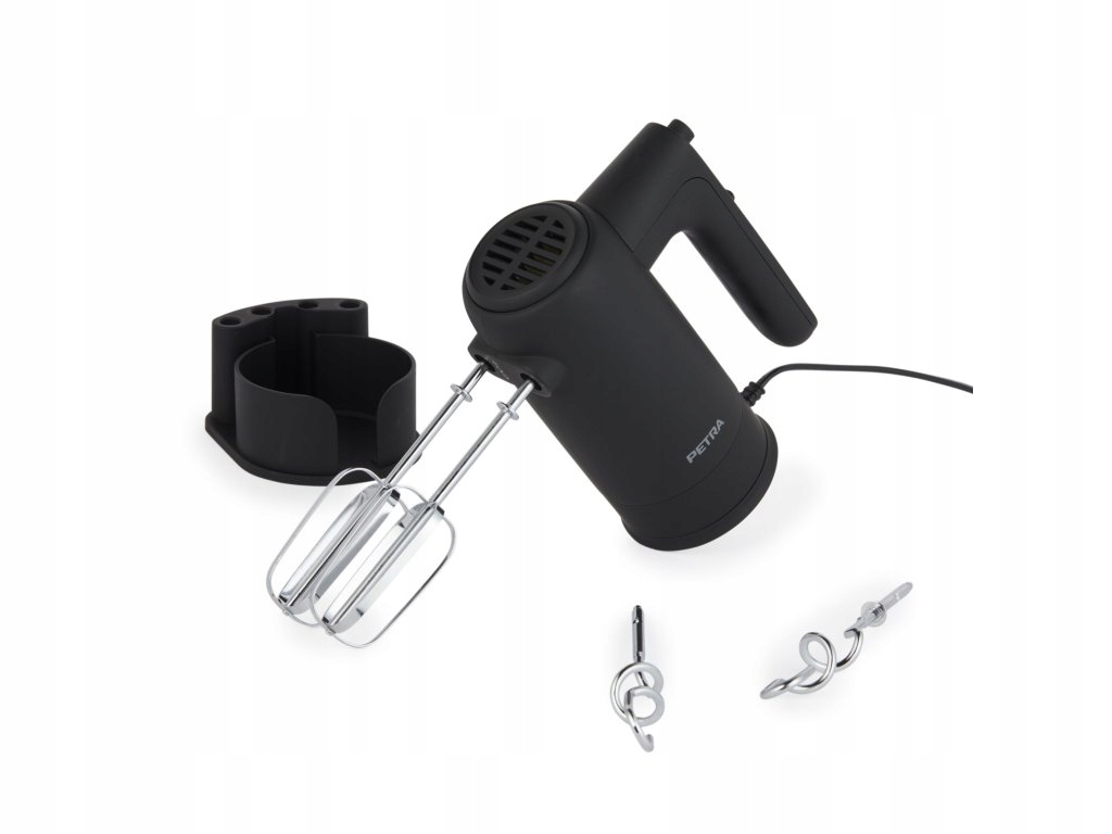 Ruční šlehač 300 W Petra, 5 rychlostí, 2 koncovky