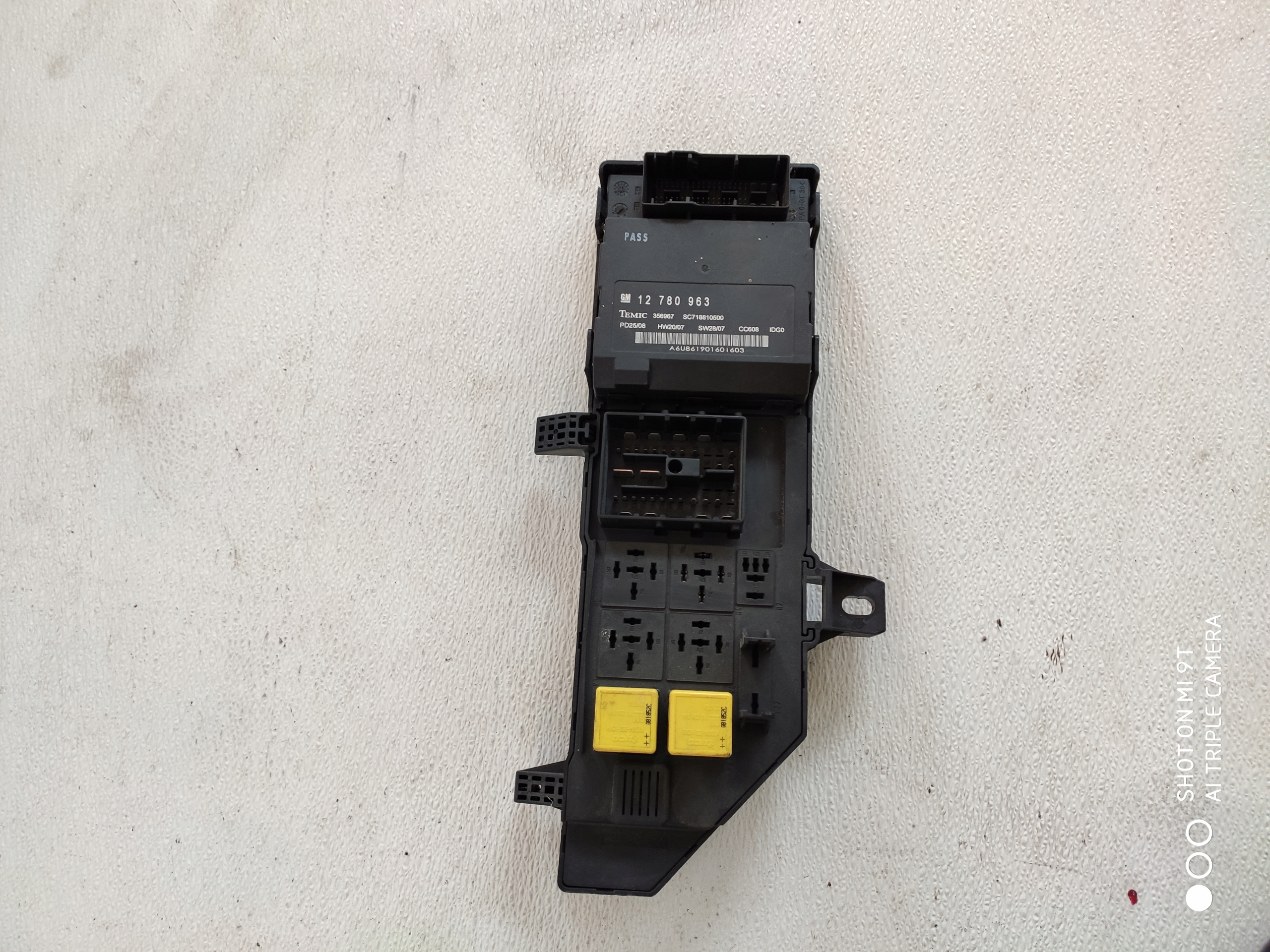 12780963 - SAAB 9-3 2008 ЛИФТ МОДУЛЬ КОМФОРТА