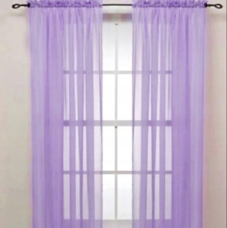 WOAL firanki woal tiul 3,0 m LAWENDA Marka inna marka