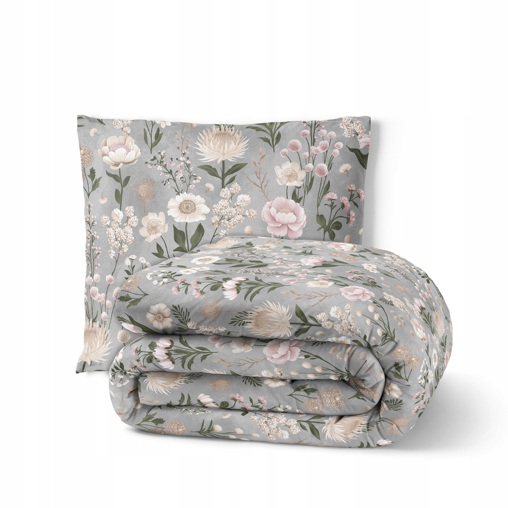 Hotelové Povlečení 160x200 1 povlak na polštář Bavlna 100%, vzor: Květinová zahrada