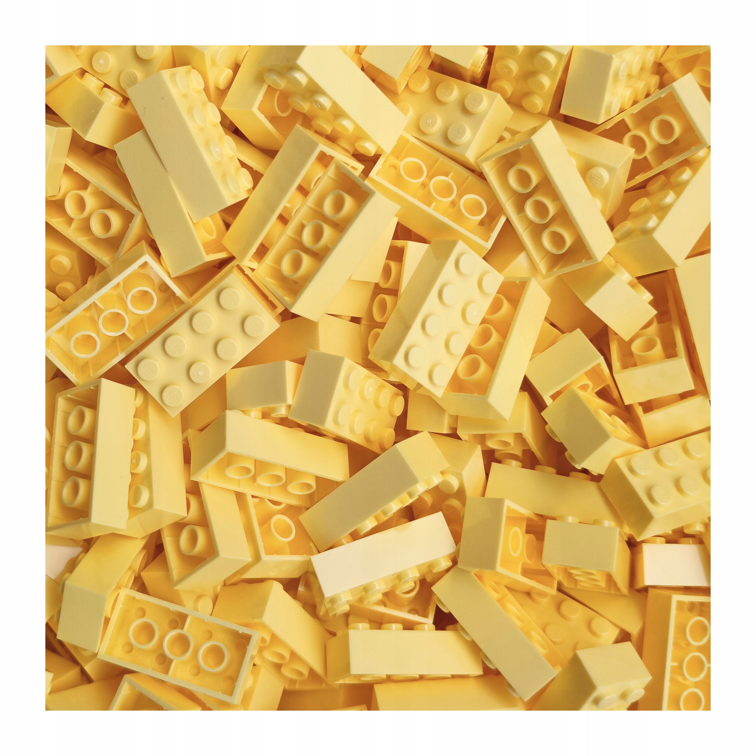 Lego Kostka Cihla 2x4 Světle žlutá 6117319 3001 100 Ks