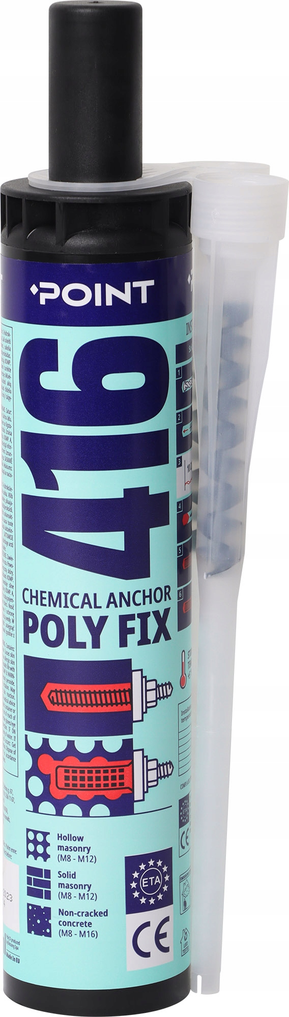

Kotwa chemiczna żywica bez styrenu Poly Fix 300ml