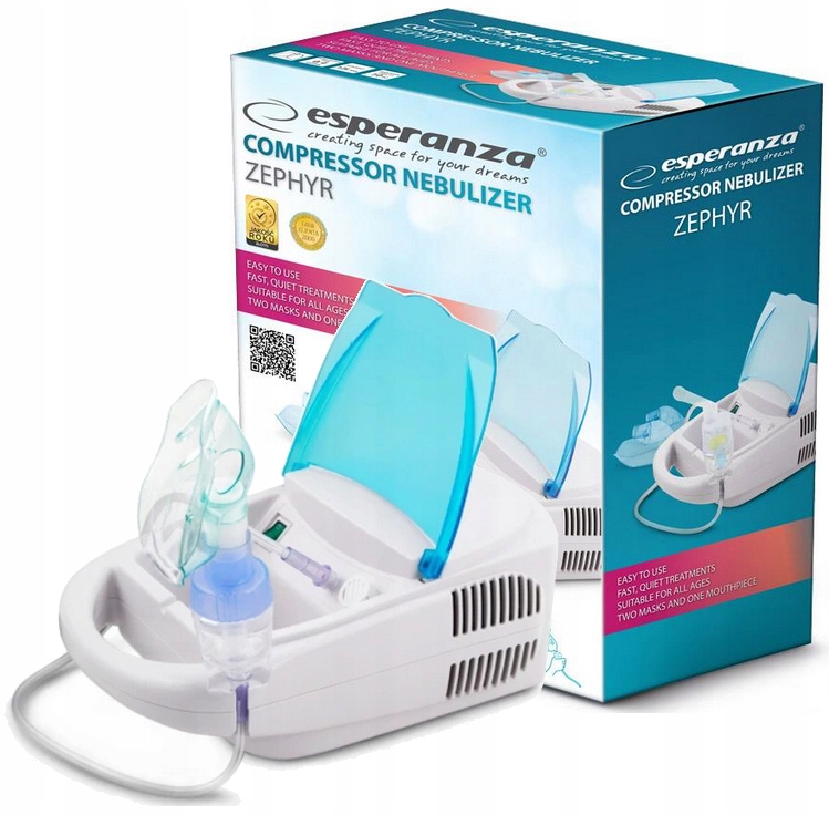 

Inhalator Nebulizator Dla Dzieci Dorosłych 2xMASKA