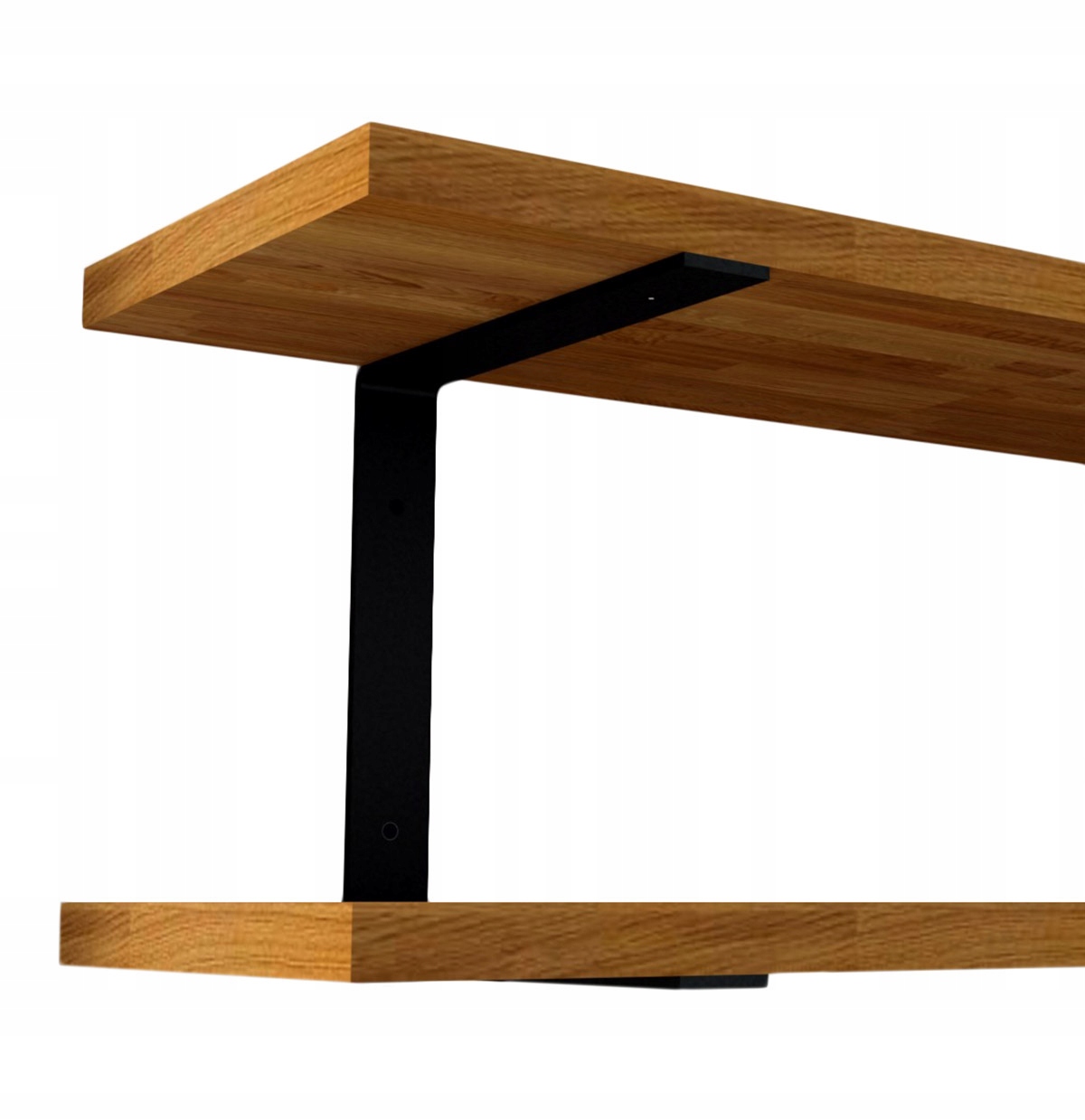 

Wspornik uchwyt podwójny półki 12cm podpórka Loft