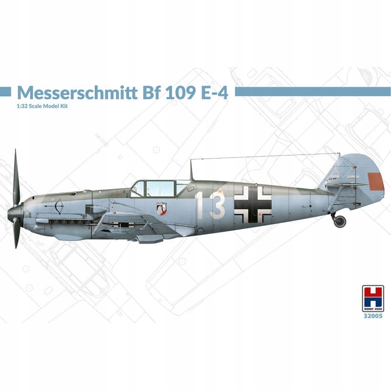 Messerschmitt Bf 109 E-4 1:32 Hobby 2000 32005