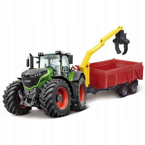 

Traktor z przyczepą Bburago Fendt 1000 Vario