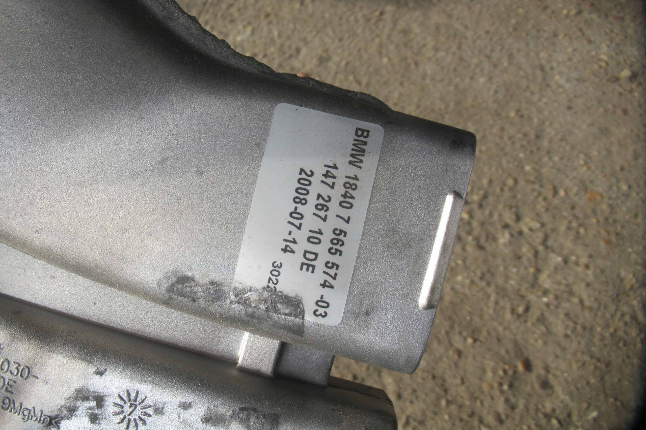 BMW E60 3.0 LCI 08R intake air 7561030