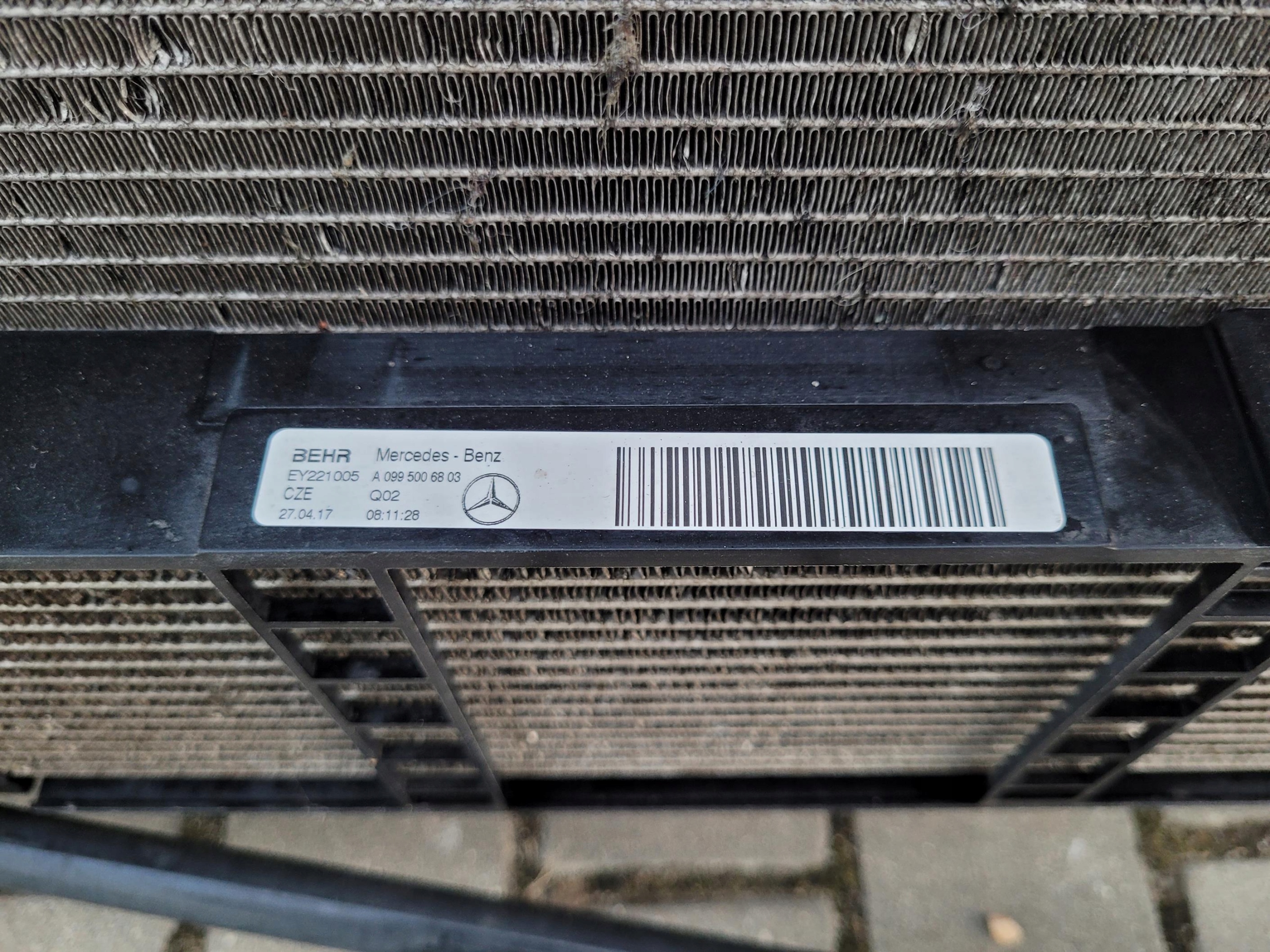 KOMPLET chladiče ventilátor MERCEDES E 350 W213 2.0 CGI HYBRID