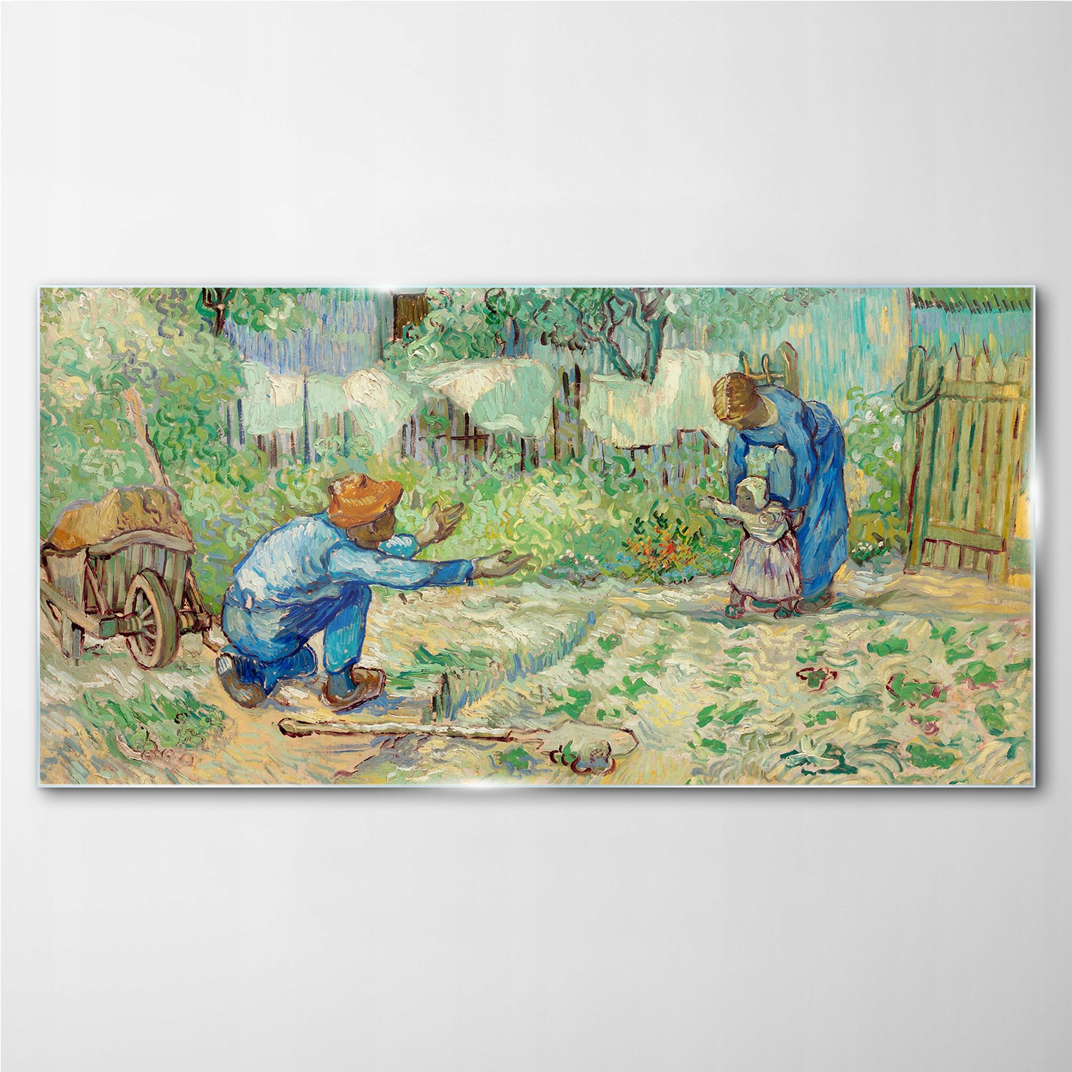 

Foto obraz szklany Pierwsze kroki Van Gogh 100x50