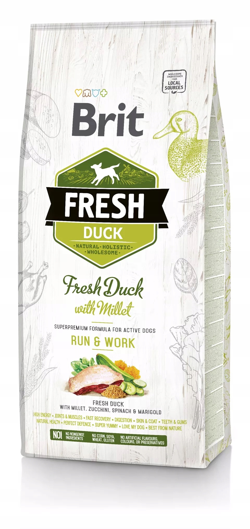 Brit Fresh Duck Active 12KG