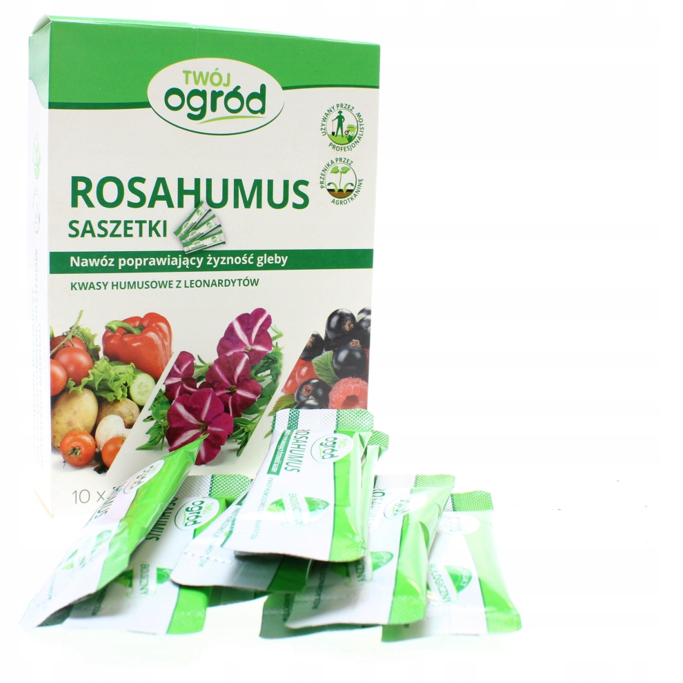 

Rosahumus nawóz poprawiający żyzność gleby 10 x 5g