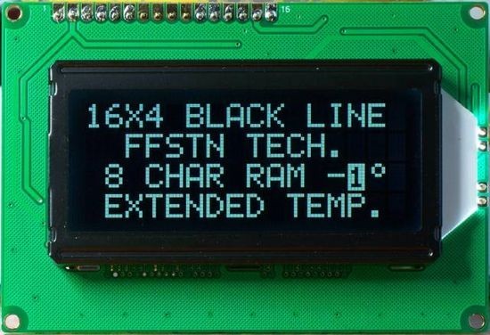 Wyświetlacz LCD-AC-1604A-DIW W/KK-E6 C