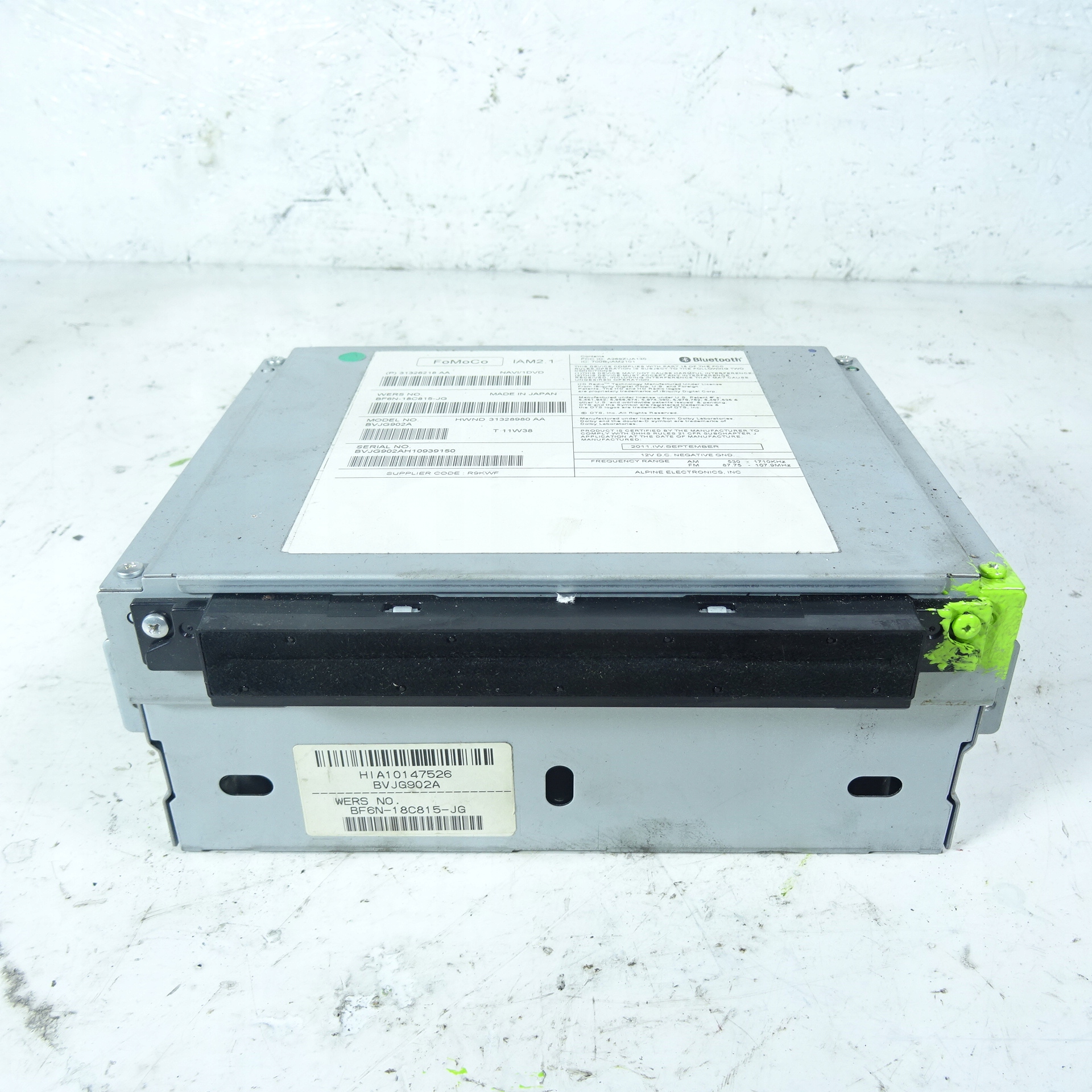 JAGUAR XJ RADIO BF6N-18C815-JG