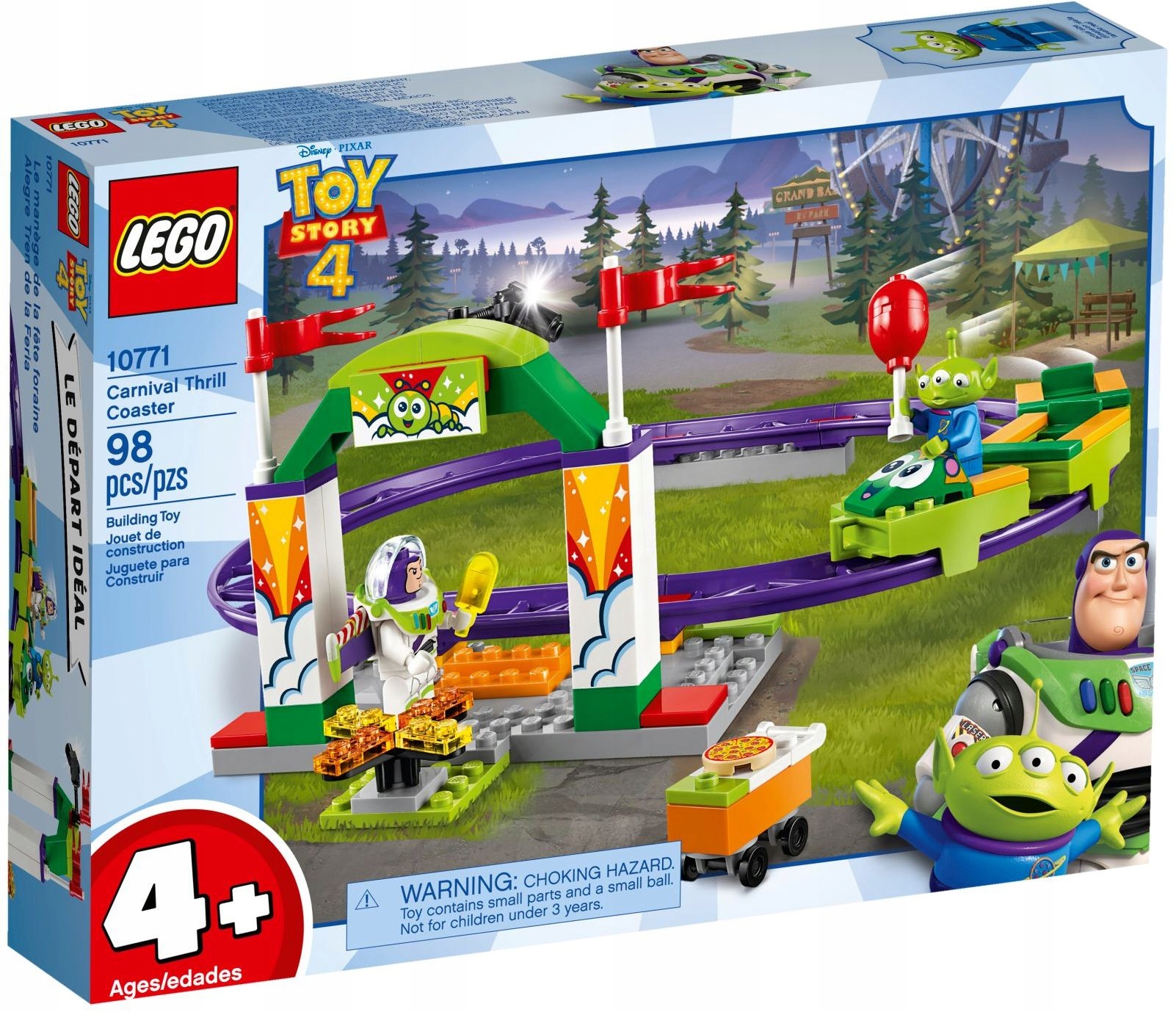 LEGO 10771 TOY STORY KARNAWAŁOWA KOLEJKA